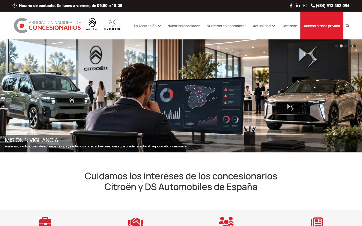 Página de inicio de Asociación Citroën (ANCC)