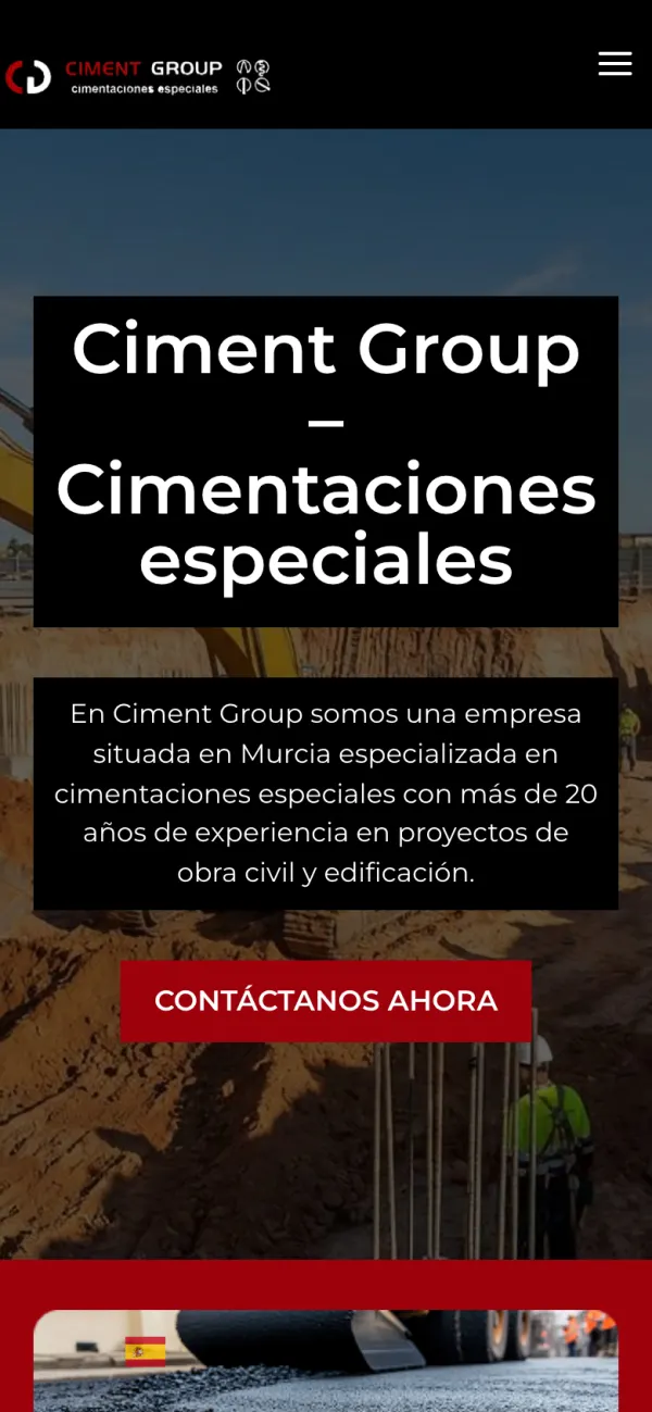 Ciment Group en el móvil