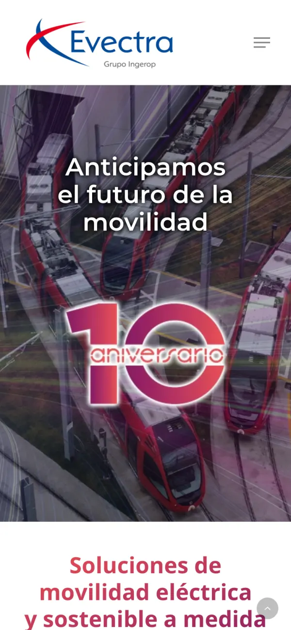 Evectra en el móvil