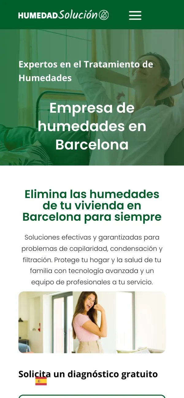 Humedad Solución en el móvil