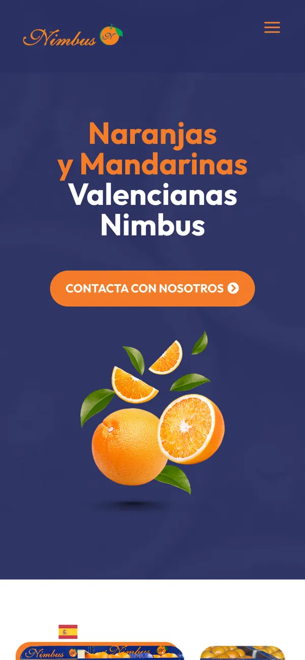 Naranjas Nimbus en el móvil