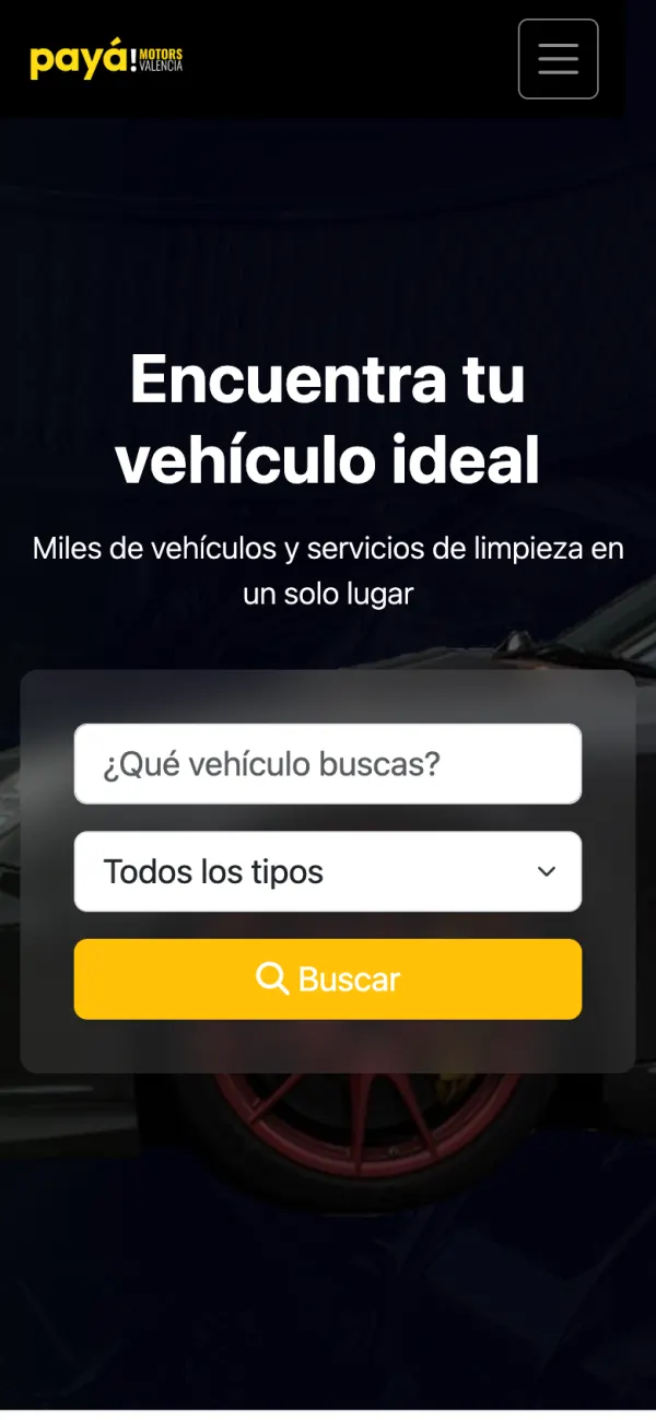 PayaMotors Valencia en el móvil