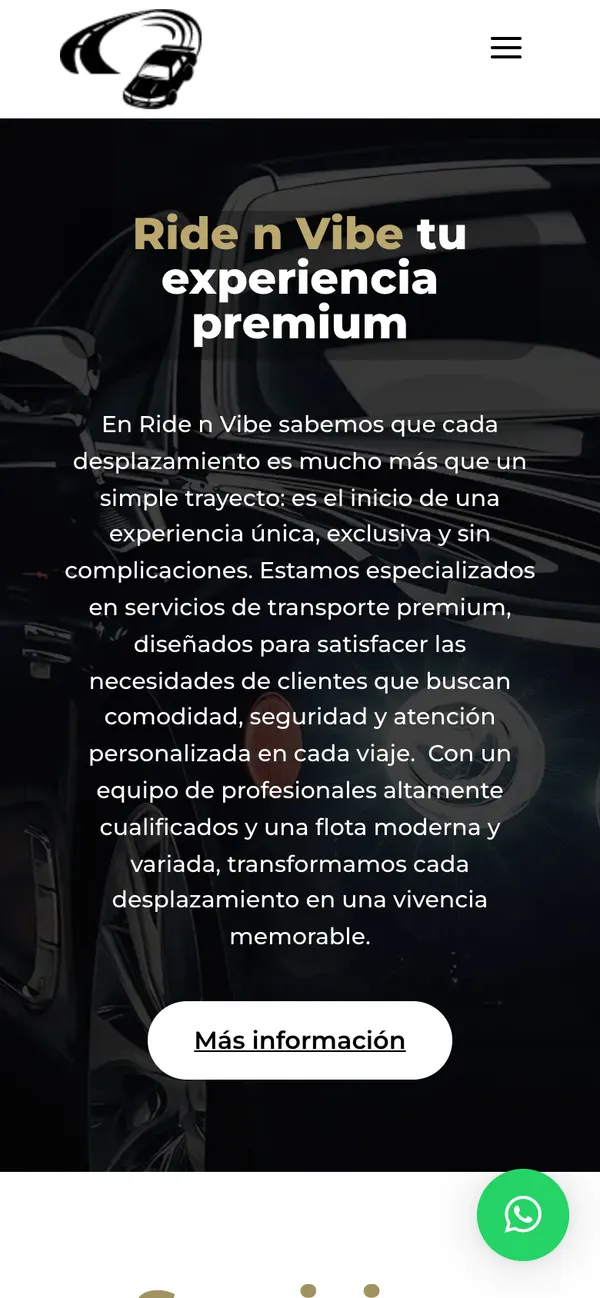 Ride n Vibe en el móvil
