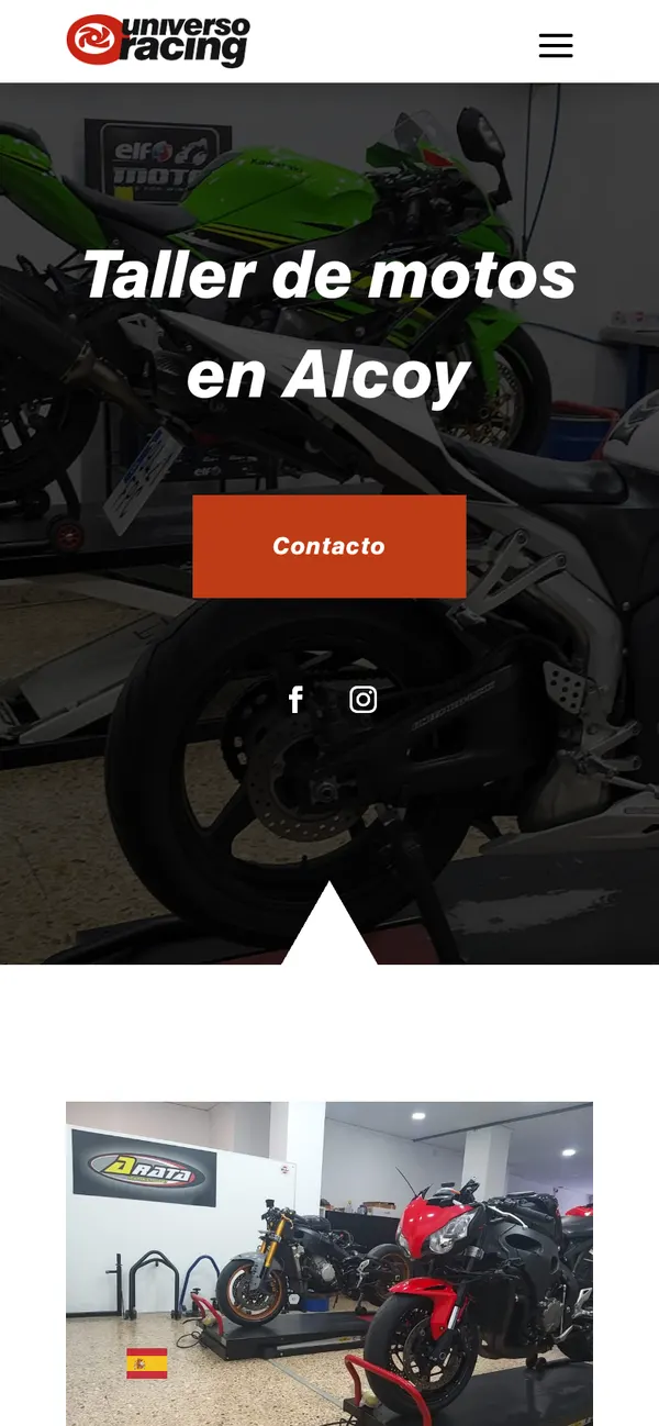 Universo Racing en el móvil