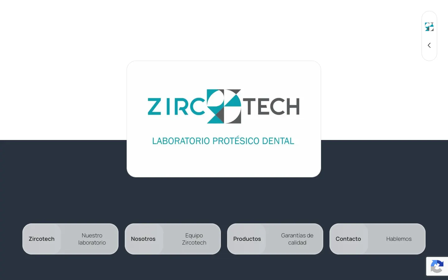 Página de inicio de ZircoTech