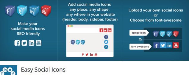 Easy Social Icons