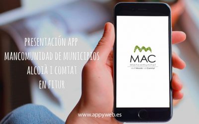 Presentación APP ‘Mancomunidad de Municipios Alcoià i Comtat’ en FITUR