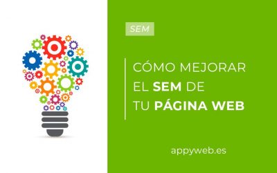 ¿Cómo mejorar el SEM de tu página web?
