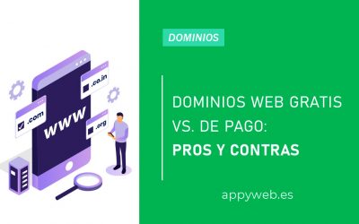 Dominios web gratis VS de pago: Pros y Contras