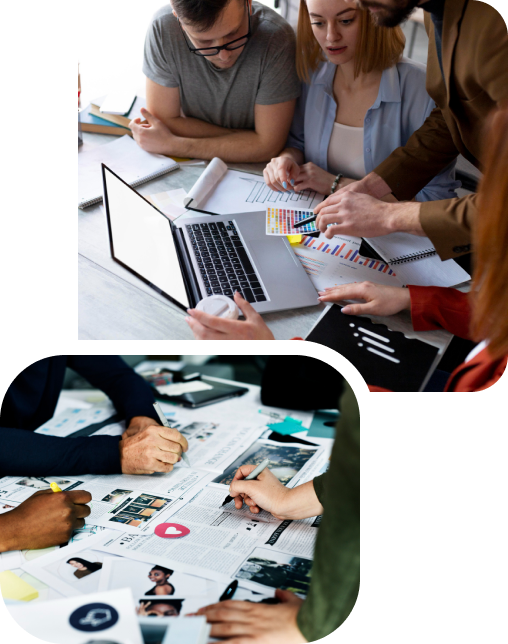 servicio-diseño-corporativo-equipos Diseño Corporativo en Acción: Dos Equipos de Trabajo
